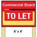 Commercial Boards 6x4 Feet