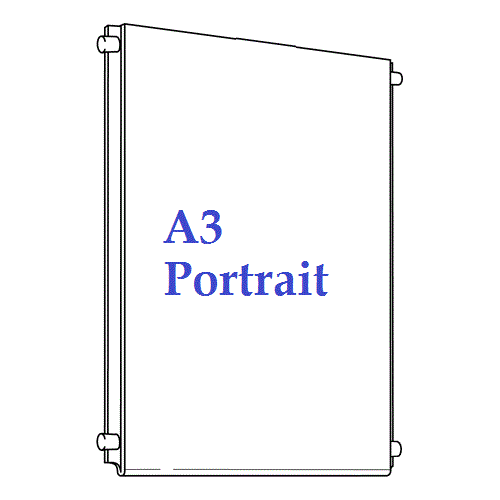 A3 Acrylic Poster Holders