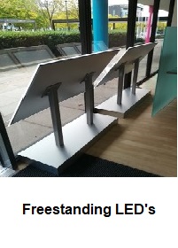 Freestanding LED's