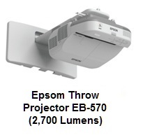 Throw Projector - Epsom EB570