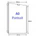 A0 Portrait Acrylic Poster Holders